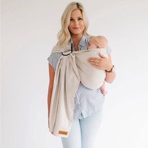 Wildbird Ring Sling Double Swallow BR, White Carrier